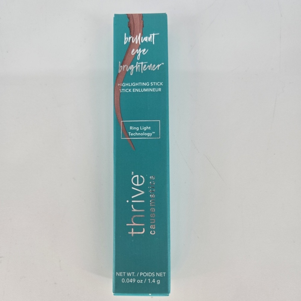 Thrive Causemetics Highlighting Stick Eye Brightener Tara Rose Mauve Shimmer NIB